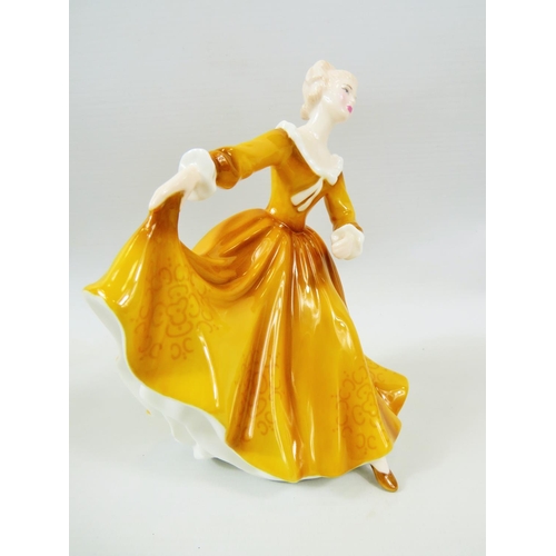 85 - Royal Doulton Figurine from the Classics Pretty Ladies Collection. 'Kirsty'   Approx 7 inches tall. ... 