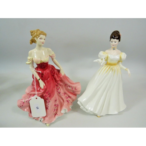 88 - Royal Doulton Figurine. Pretty ladies figure of the Year 2007  'Stephanie' in excellent condition pl... 