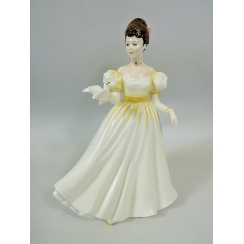 88 - Royal Doulton Figurine. Pretty ladies figure of the Year 2007  'Stephanie' in excellent condition pl... 