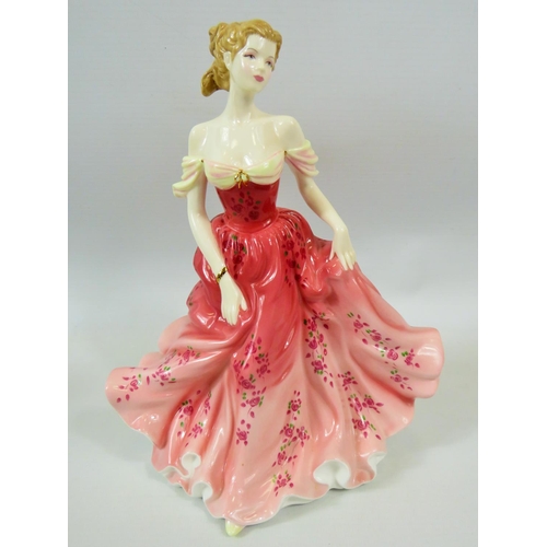 88 - Royal Doulton Figurine. Pretty ladies figure of the Year 2007  'Stephanie' in excellent condition pl... 