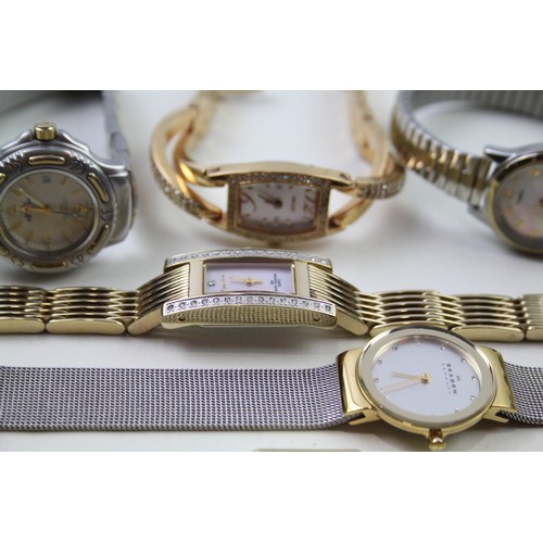 207 - Assorted Women's WRISTWATCHES Quartz WORKING Inc. Rotary, Avia Etc. x 8    2112206