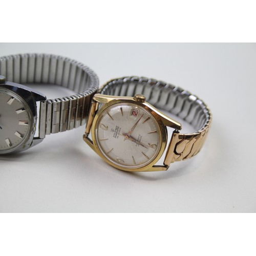 217 - Men's Vintage WRISTWATCHES Hand-wind/Automatic WORKING Inc. TIMEX Etc. x 4     2112397