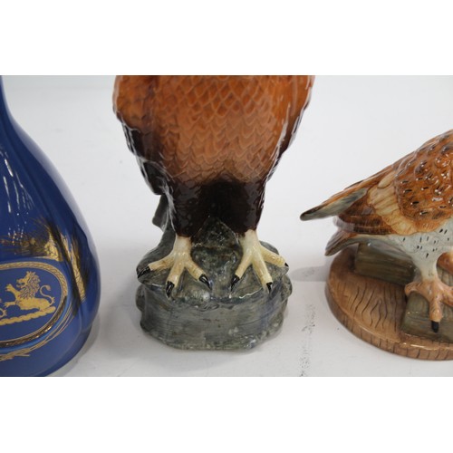 265 - Collection Of Ceramic Items Inc Beswick Decanter , Royal Doulton Owl & Wade x 3     549753