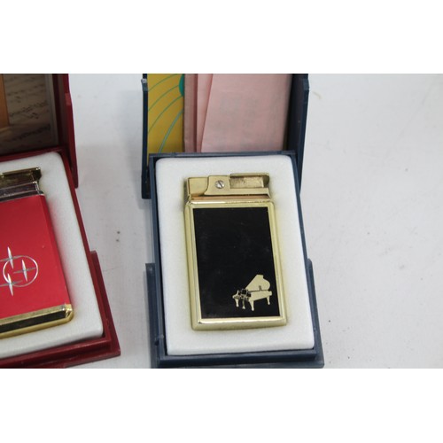 274 - 2 x Vintage Cigarette Lighters Inc Royal Musical MR 600 & Royal Gas Lighter      549265