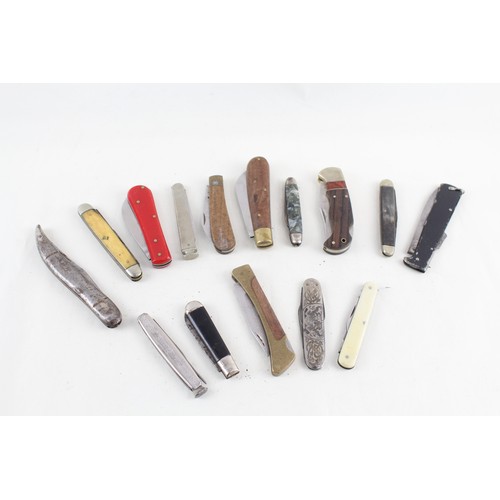 277 - 15 x Vintage Assorted Pocket KNIVES       2330888