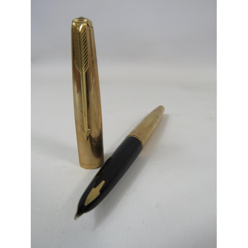 486 - 12ct Rolled gold Parker pen.