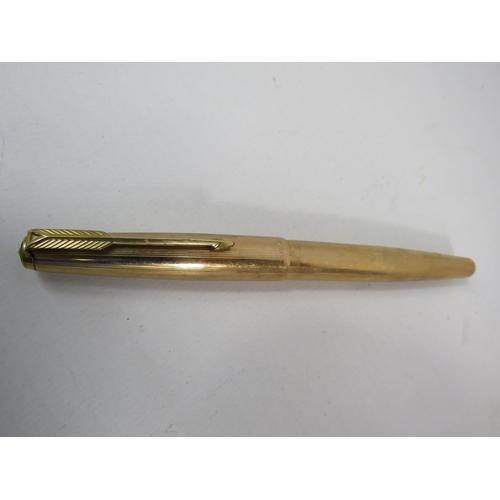 486 - 12ct Rolled gold Parker pen.