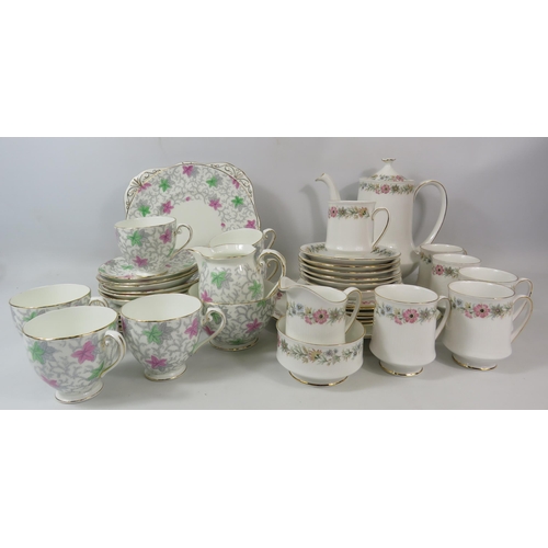 1073 - Paragon Belinda Teaset plus a Grafton china art deco part teaset.