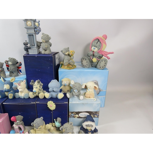 1082 - Large se;etion of Me To You and My Blue Nosed Friends figurines most with boxes.