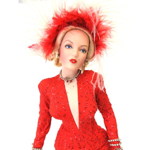 760A - Franklin Heirloom Marilyn Monroe Doll. As new and unused in original box. Measures approx 18.5 inche... 