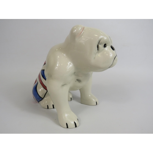 45 - Lorna Bailey British bulldog figurine, 15cm tall.