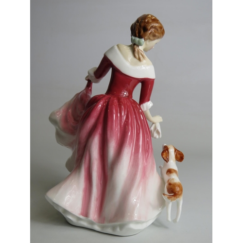 7 - Royal Doulton Figurine My Best friend HN 3011, Approx 20cm tall.