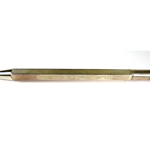 333 - Silver Propelling pencil, Hallmarked for Birminham 1961. comes as a gift pack from Consett Steel Cor... 