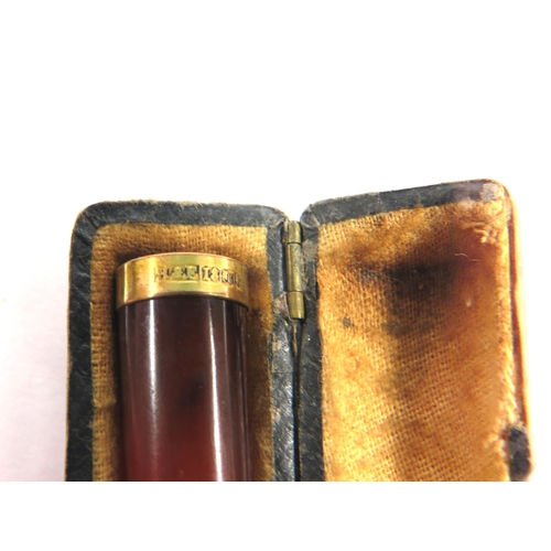 357 - Pretty Metal and enamel Guilloche mini compact plus two Bluebird badges together with lucite Cigaret... 