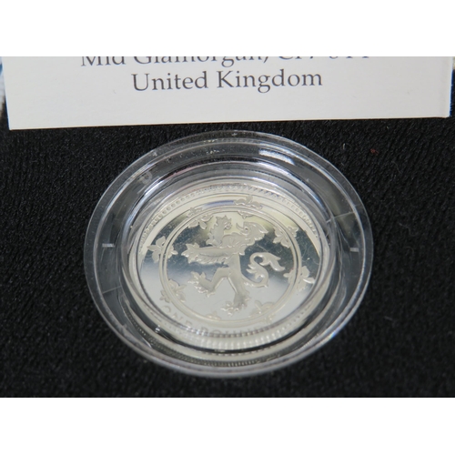 392 - Alderney proof 925 Silver Proof £1 Coin With COA ,  Royal Mint Silver Proof £1 Coin with Box and COA... 