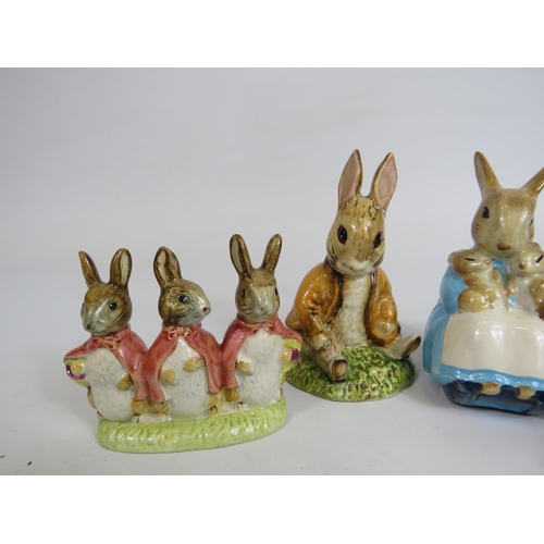 124 - 4 Beatrix potter Beswick figurines.