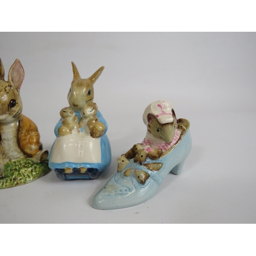 124 - 4 Beatrix potter Beswick figurines.