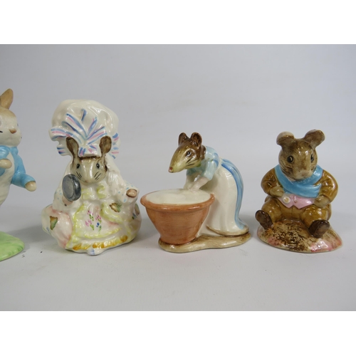 127 - 4 Beswick Beatrix pottery figurines.