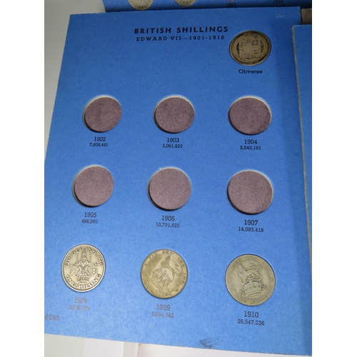 404 - Selection of UK Silver Coins pre 1946 to Pre 1920's.  See photos.