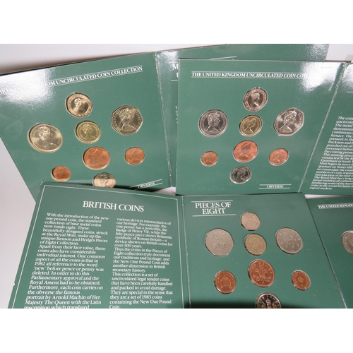 406 - Six Benson & Hedges UK Coin Presentation packs together with interesting UK and Overseas coins from ... 