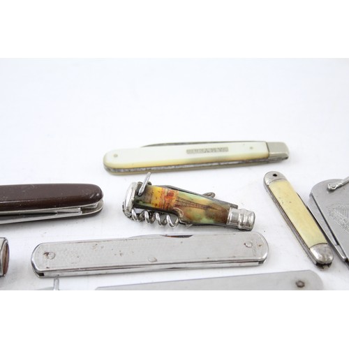 589 - 15 x Vintage Assorted Pocket KNIVES        474836