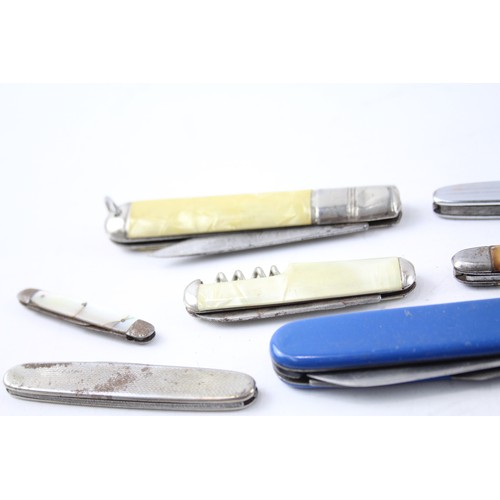 591 - 15 x Vintage Assorted Pocket KNIVES        474839