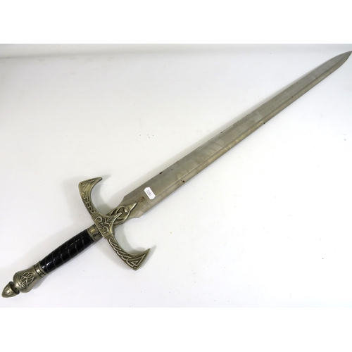 972 - Large Film Replica  Sword made from Stainless steel by United Cutlery.  Measures approx 37 inches lo... 