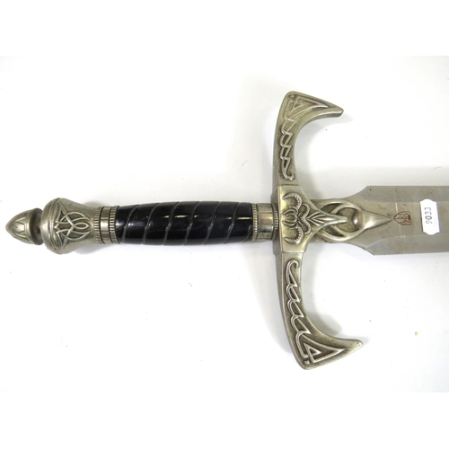 972 - Large Film Replica  Sword made from Stainless steel by United Cutlery.  Measures approx 37 inches lo... 