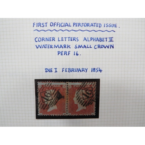 1560 - Superb and Beautifully presented Album of UK Stamps from 1840 to 1930's to include  Penny Black, Two... 