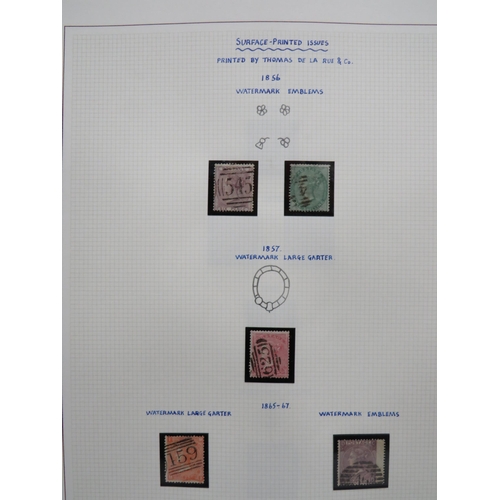 1560 - Superb and Beautifully presented Album of UK Stamps from 1840 to 1930's to include  Penny Black, Two... 