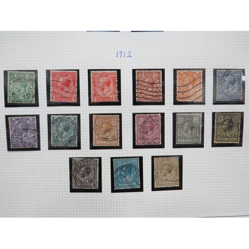 1560 - Superb and Beautifully presented Album of UK Stamps from 1840 to 1930's to include  Penny Black, Two... 