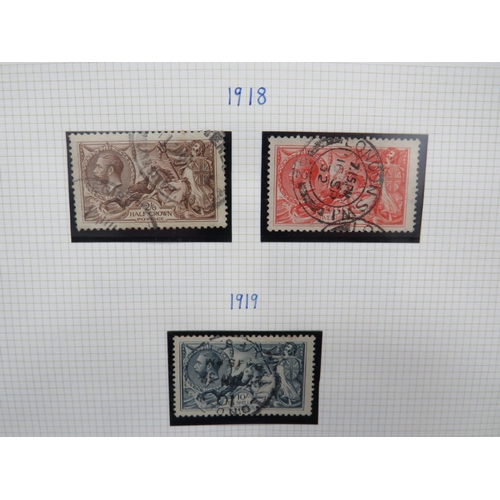 1560 - Superb and Beautifully presented Album of UK Stamps from 1840 to 1930's to include  Penny Black, Two... 