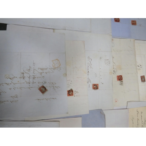 1564 - Very Interesting Antique Letters/Documents with Victorian Stamps affixed. Interesting Ephemera. See ... 