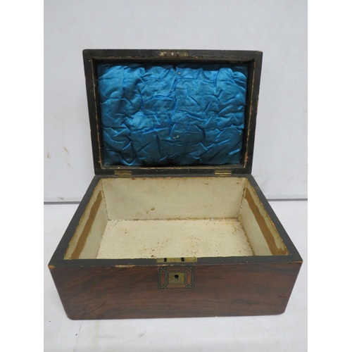 57 - Vintage wooden storage box, 11.5