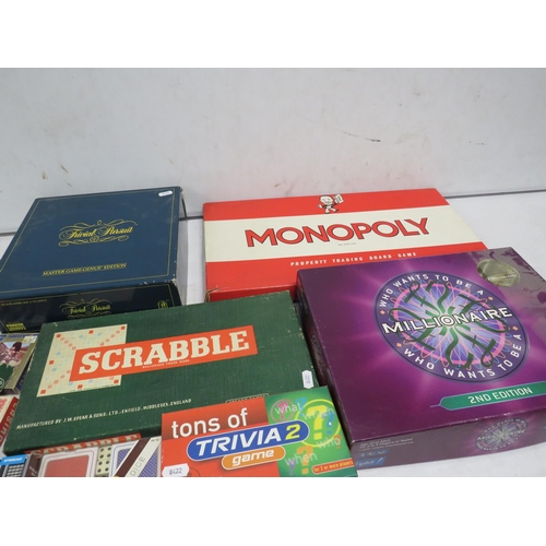 68 - Selection of various board games and playing cards.