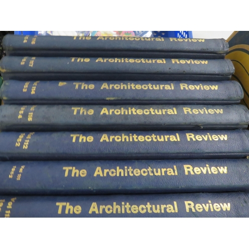 158 - Box of Architect books