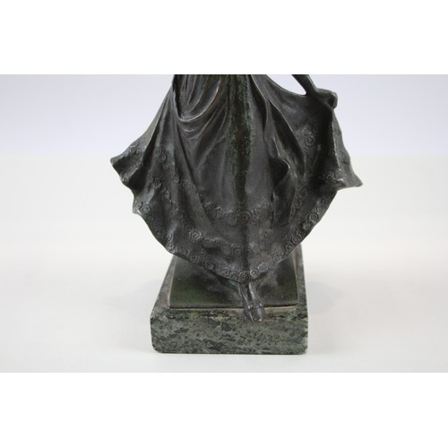 216 - Anton Endstorfer Bronze Cast Ornament on Marble Base     386672