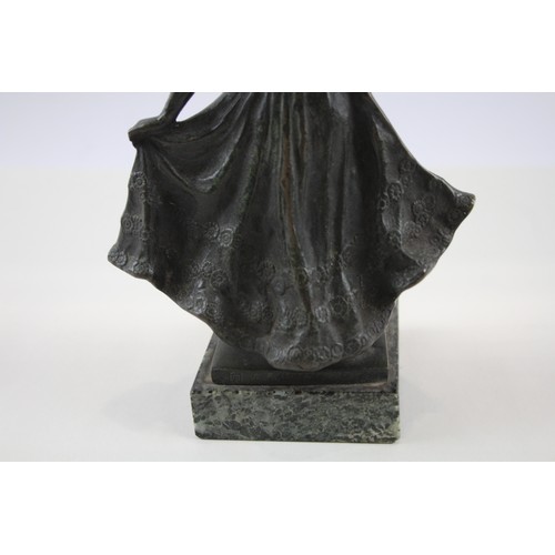 216 - Anton Endstorfer Bronze Cast Ornament on Marble Base     386672