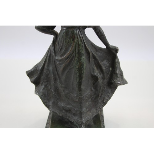 216 - Anton Endstorfer Bronze Cast Ornament on Marble Base     386672