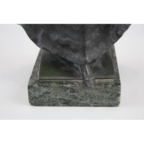 216 - Anton Endstorfer Bronze Cast Ornament on Marble Base     386672