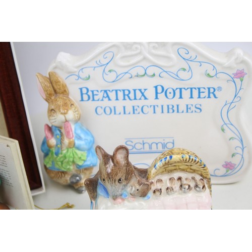 218 - Beatrix Potter Ceramics / Pottery Collectible Job Lot      550284