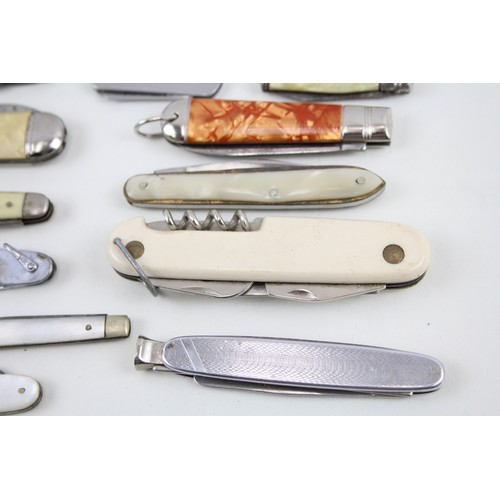 220 - 15 x Vintage Assorted Pocket KNIVES       474901