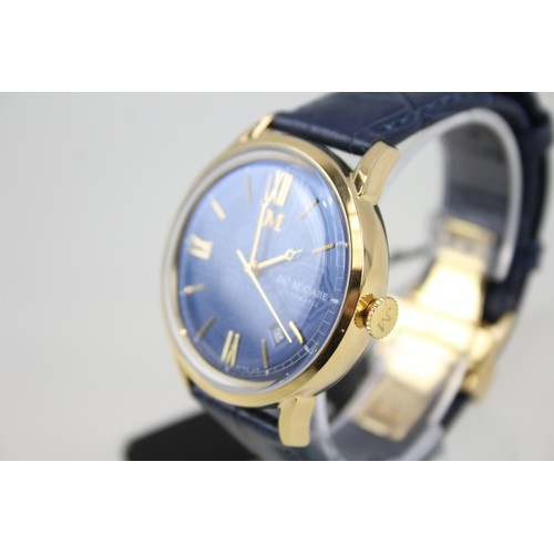 241 - Mens Jas McCabe Ref. JM-1024 Gold Tone Dress Style Wristwatch Automatic       406885