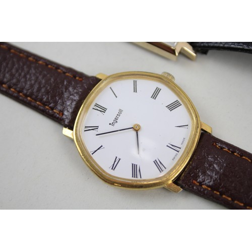 252 - Mens Vintage Gold Tone Wristwatch Hand-Wind Inc. Sekonda, Ondina x 4      2166545