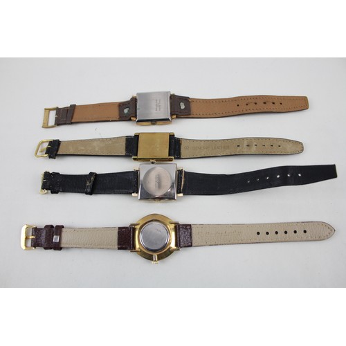 252 - Mens Vintage Gold Tone Wristwatch Hand-Wind Inc. Sekonda, Ondina x 4      2166545