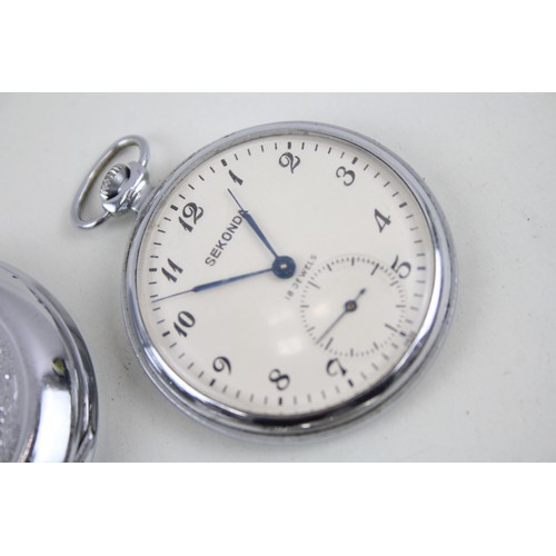 256 - Mens Sekonda Vintage & Later Pocket Watches x 6      406887