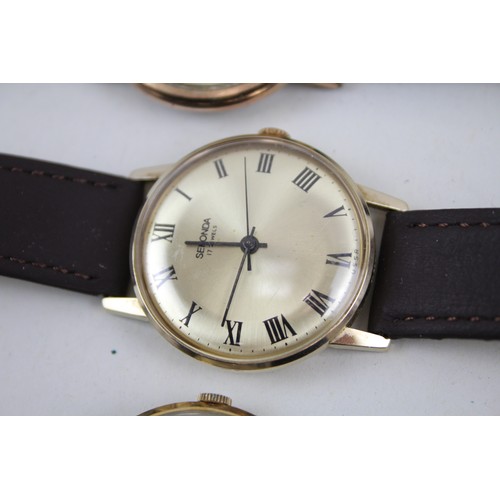 264 - Mens Vintage Wristwatch Hand-Wind/Automatic Inc. Timex, Ramona x 4      2166619