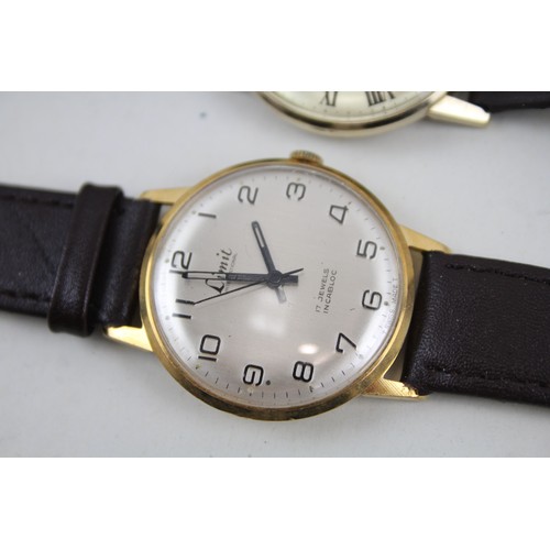 264 - Mens Vintage Wristwatch Hand-Wind/Automatic Inc. Timex, Ramona x 4      2166619