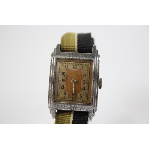 277 - Art Deco Men's Vintage WRISTWATCH Hand-wind WORKING C.1930s       404409