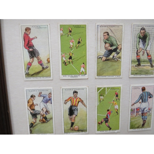 414 - Selection of Vintage Cigarette cards by Wills and Players. All framed. See photos.